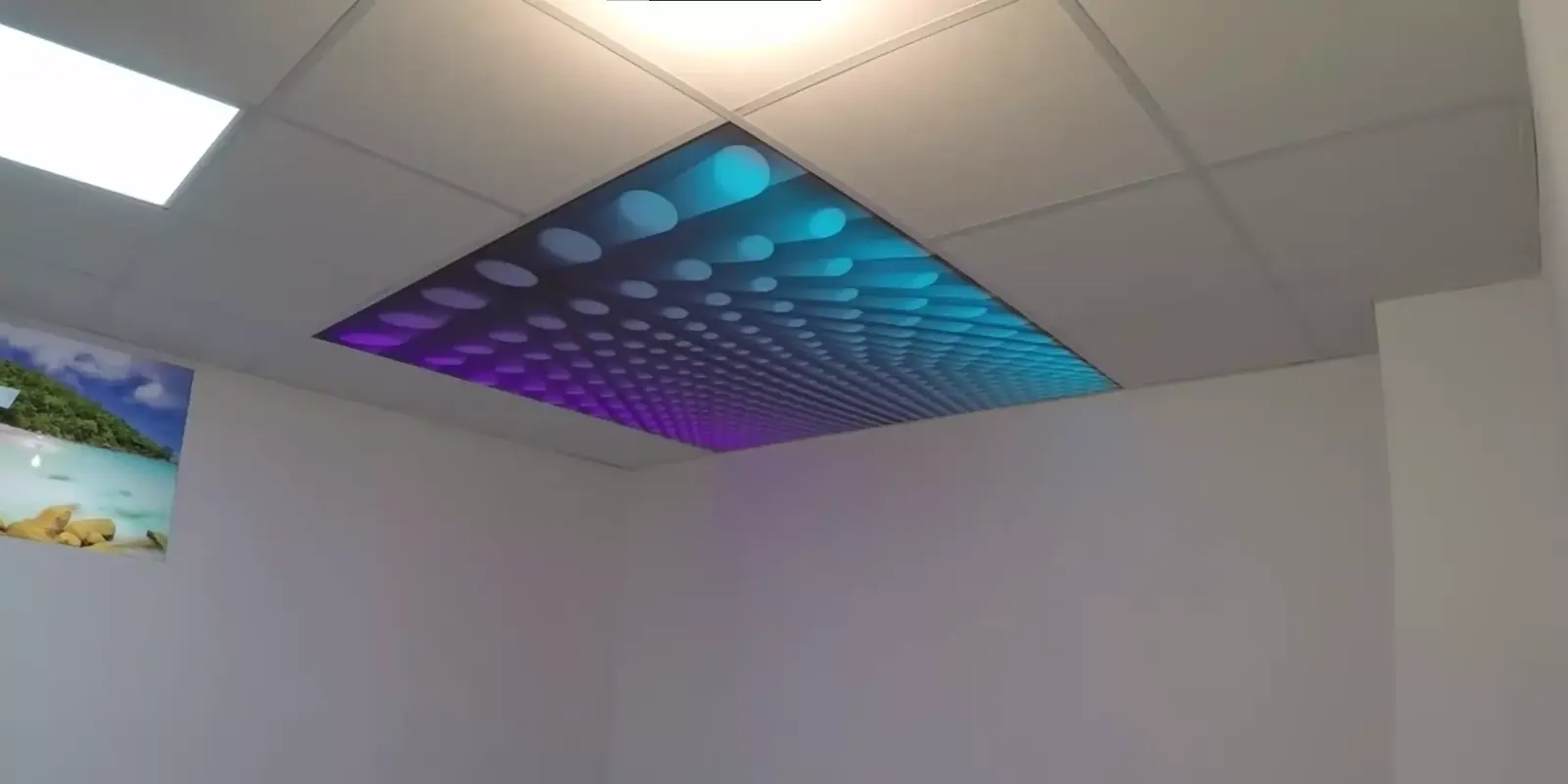 3D натяжной потолок для офиса — Саратов, Дачная 3-я, 1 к3, фото 1
