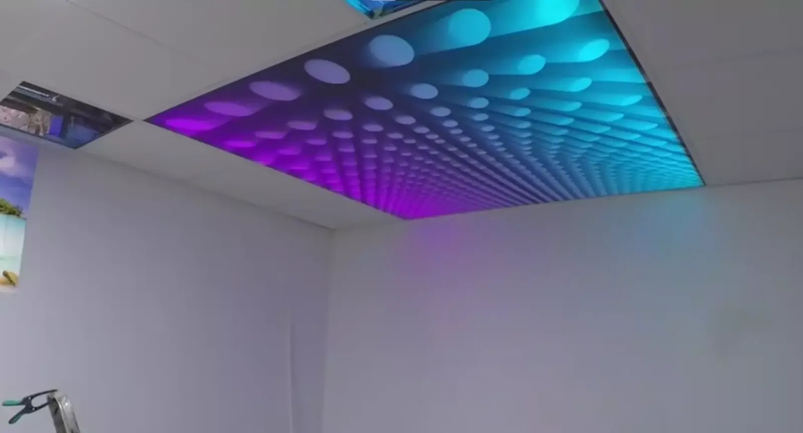 3D натяжной потолок для офиса — Саратов, Дачная 3-я, 1 к3, фото 3